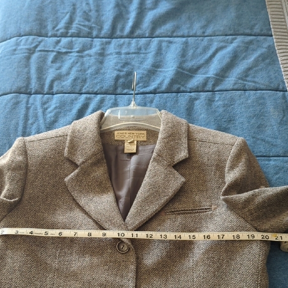 Jones New York Gray Blazer - Picture 8 of 11